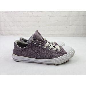 Chuck Taylor All-Star Maddie Low GS Violet Dust Shoes Sneakers Girls Size 5